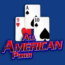 All American Poker logo – Table Games by RTG (Reel Time Gaming) at Hugo Casino