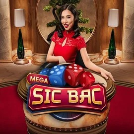 Mega Sic Bac slot visual from Pragmatic Play available on hugoscasino.at