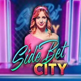 Side Bet City logo – Live Casino by Evolution at Hugo Casino